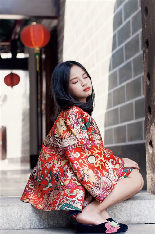 mau nhi noi tieng sai gon sieu ca tinh khi mac ao dai - 6