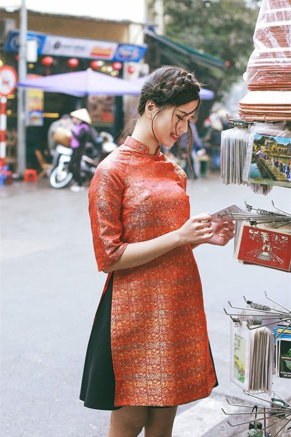 4 kiểu tóc giúp bạn xinh nhất với áo dài dịp Tết này - Ảnh 15.