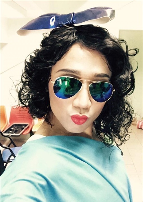 Trấn Thành cũng rất thích thú với những lần giả gái của mình.