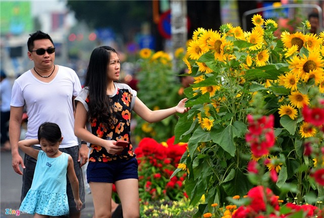 Hà Nội, Sài Gòn ngập tràn không khí Tết