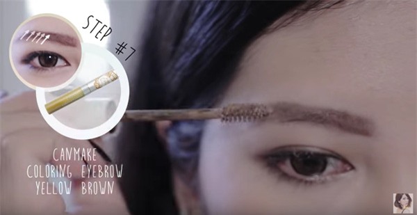 tạo dáng lông mày cong