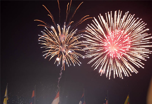 Tết nguyên đán,Tết Bính Thân, pháo hoa