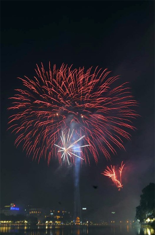 Tết nguyên đán,Tết Bính Thân, pháo hoa