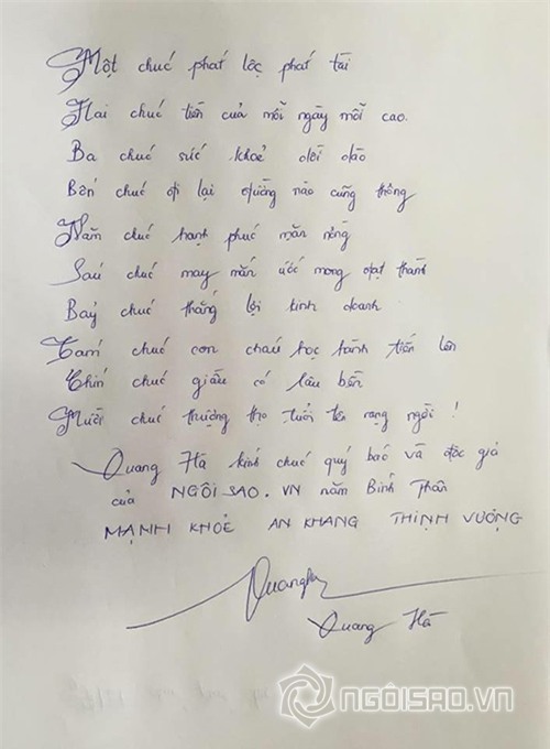 Dàn sao Việt gửi lời chúc Tết đầu năm mới 0