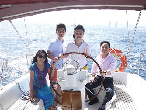 Doanh nhân Đỗ Quang Vinh và gia đình