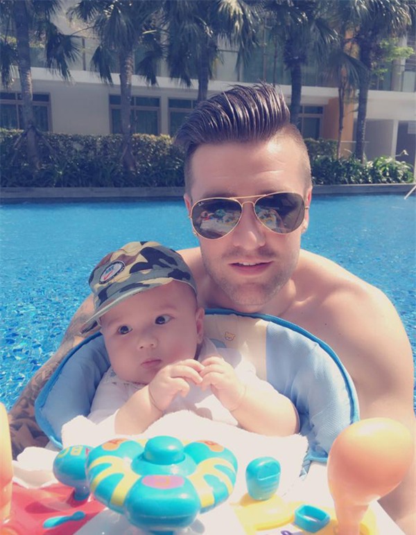 Những “thiên thần” nhỏ đáng yêu của sao sân cỏ Việt - Ảnh 2.