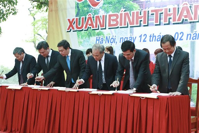 Khai bút, giáo dục đào tạo, Hà Nội, Chu Văn An, Thanh Liệt, Thanh Trì