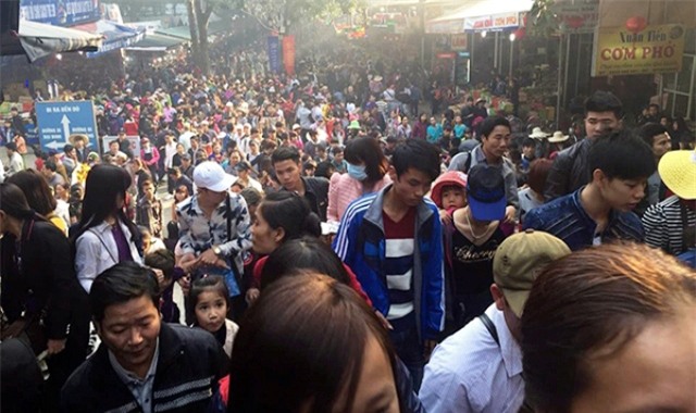 Chùa Hương, khai hội Chùa Hương, Tết Nguyên đán