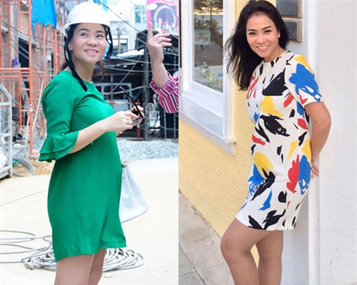 Mê mẩn ngắm phong cách thời trang bầu bí của sao Việt 0