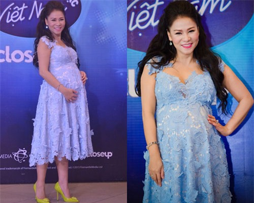 Mê mẩn ngắm phong cách thời trang bầu bí của sao Việt 1