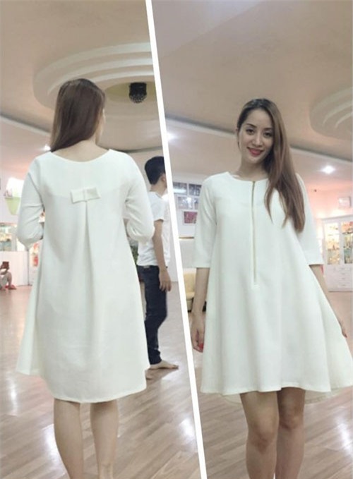 Mê mẩn ngắm phong cách thời trang bầu bí của sao Việt 12