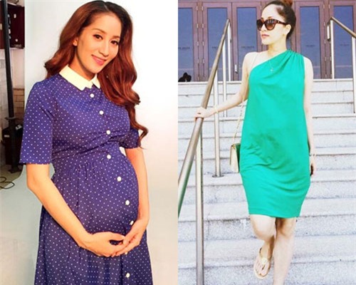 Mê mẩn ngắm phong cách thời trang bầu bí của sao Việt 4