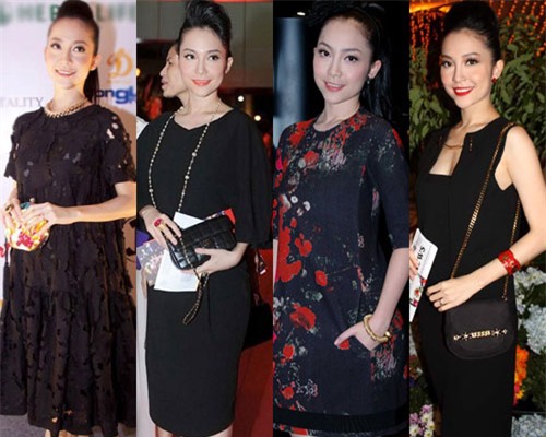 Mê mẩn ngắm phong cách thời trang bầu bí của sao Việt 0