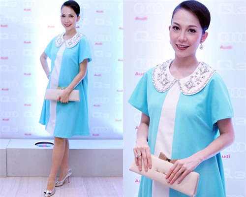 Mê mẩn ngắm phong cách thời trang bầu bí của sao Việt 1