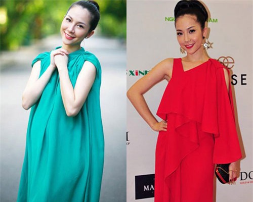 Mê mẩn ngắm phong cách thời trang bầu bí của sao Việt 6