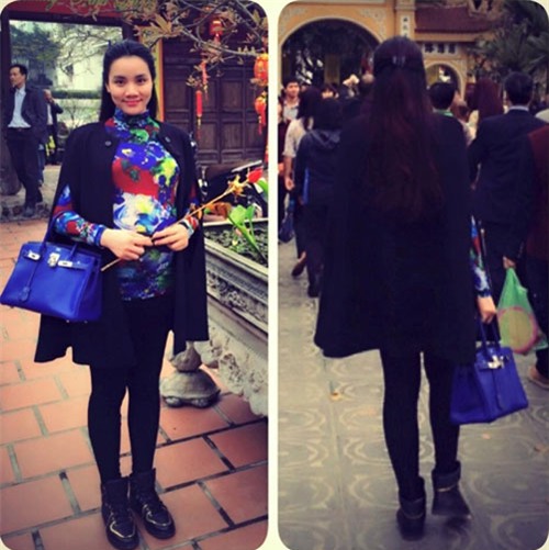 Mê mẩn ngắm phong cách thời trang bầu bí của sao Việt 7