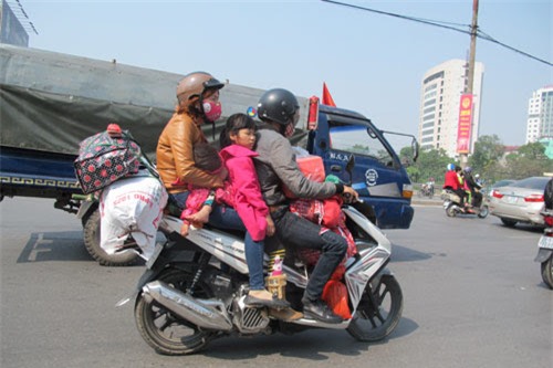 nghỉ Tết, đồ đạc, về quê, ùn tắc, tắc đường