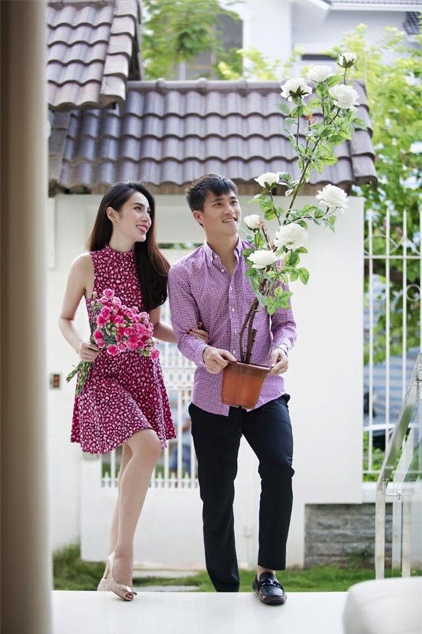 Công Vinh - Thủy Tiên: Valentine vắng nhau, hạnh phúc vẫn đong đầy - Ảnh 2.