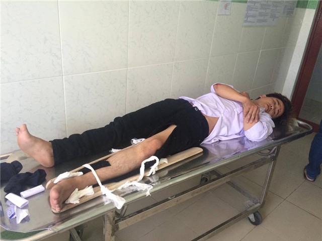 tai nạn giao thông, lao xe vào CSGT