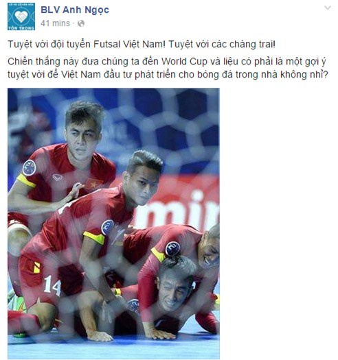 Fan bóng đá nước nhà sôi sục với thành tích vô tiền khoáng hậu của tuyển futsal Việt Nam - Ảnh 10.
