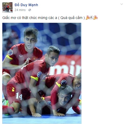Fan bóng đá nước nhà sôi sục với thành tích vô tiền khoáng hậu của tuyển futsal Việt Nam - Ảnh 4.