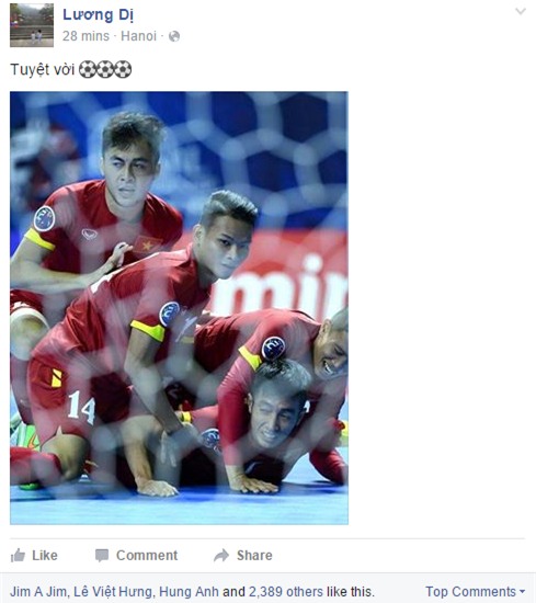 Fan bóng đá nước nhà sôi sục với thành tích vô tiền khoáng hậu của tuyển futsal Việt Nam - Ảnh 5.