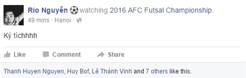 Fan bóng đá nước nhà sôi sục với thành tích vô tiền khoáng hậu của tuyển futsal Việt Nam - Ảnh 9.