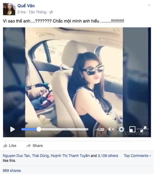 Quế Vân, scandal Quế Vân, Quế Vân Trường Giang