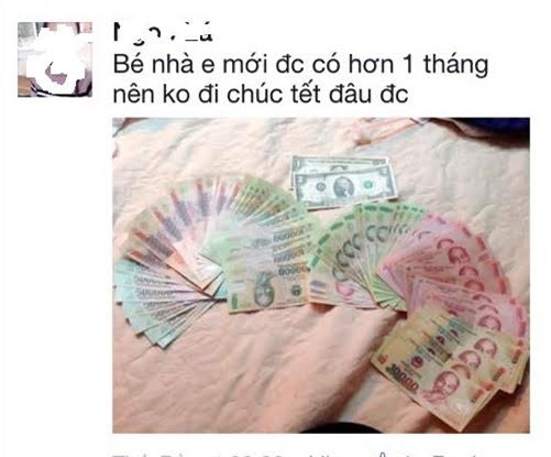 lì xì, tiền lì xì, tiền mừng tuổi, lì xì biến tướng