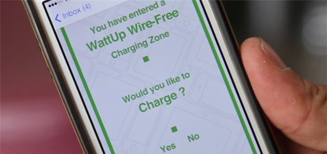 iPhone 7, Apple, sạc pin, WattUp, Energous