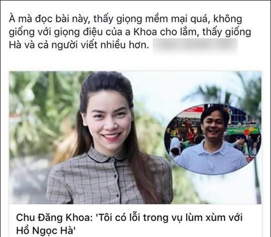 Sự trùng lặp trong lời phỏng vấn của Chu Đăng Khoa và Cường Đô La cách đây 6 năm về Hà Hồ - Ảnh 3.