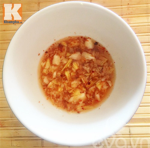 rán cá, không bắn dầu, cách pha nước chấm