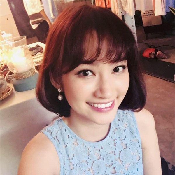 tóc mái lưa thưa của sao Việt