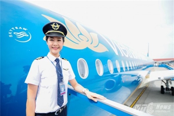Hình ảnh: Nữ cơ trưởng của Vietnam Airlines sở hữu nhan sắc 'vạn người mê' số 1