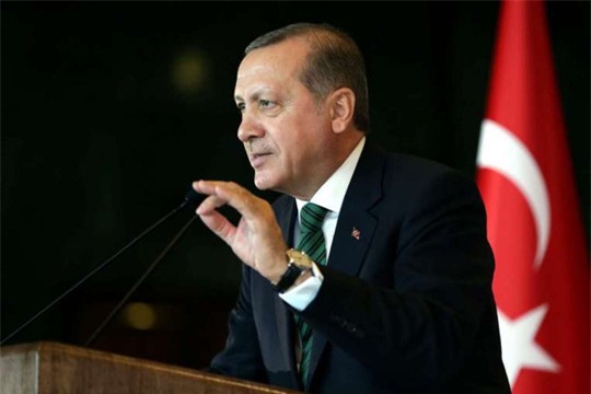 
Tổng thống TNK Recep Tayyip Erdogan. Ảnh: EPA
