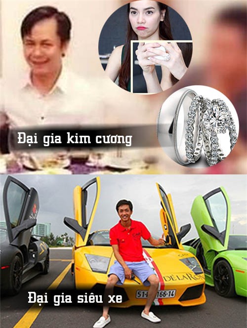 Hồ Ngọc Hà, Hà Hồ, Cường đô la, Chu Đăng Khoa, đại gia kim cương, tài sản