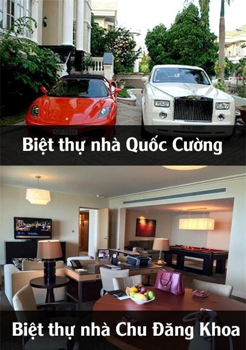 Hồ Ngọc Hà, Hà Hồ, Cường đô la, Chu Đăng Khoa, đại gia kim cương, tài sản