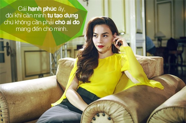 Những phát ngôn chắc nịch của Hà Hồ về chuyện yêu