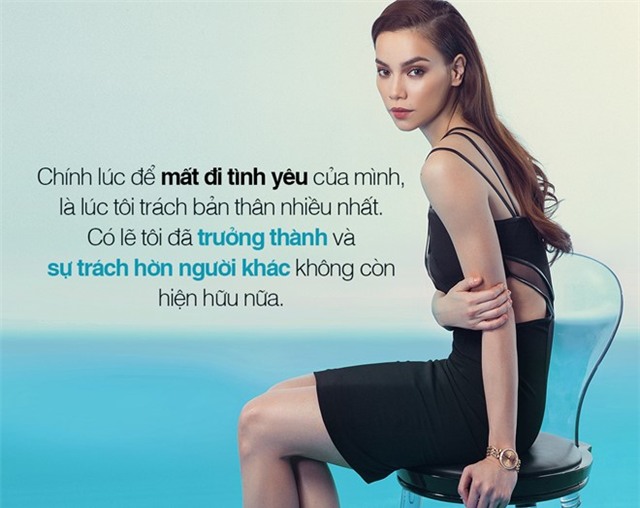 Những phát ngôn chắc nịch của Hà Hồ về chuyện yêu