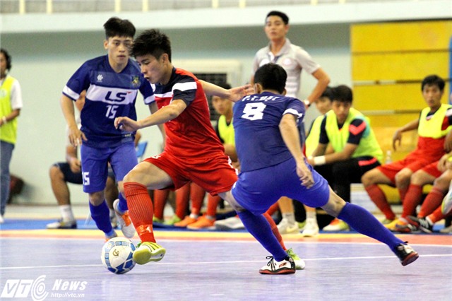 Việt Nam chỉ 10 đội bóng futsal chuyên nghiệp và chỉ có 1 đội ngoài khu vực phía Nam là Thái Sơn Bắc (Hà Nội) (ảnh: Hoàng Tùng)