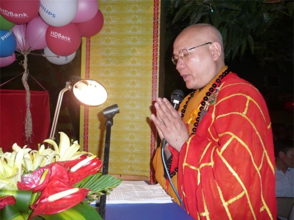 
Thượng tọa Thích Quảng Tùng, Phó chủ tịch Hội đồng trị sự TƯ Giáo hội Phật giáo Việt Nam kiêm Trưởng ban Trị sự Giáo hội Phật giáo Hải Phòng.

