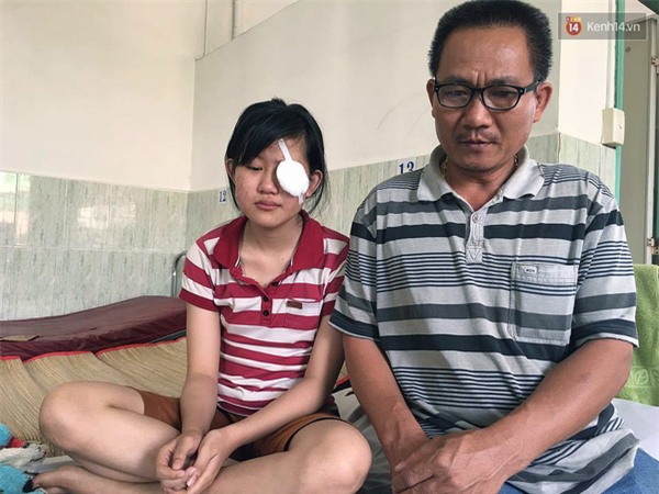 Nữ sinh mù mắt vĩnh viễn sau sự cố pháo hoa ở Quảng Ngãi: Bao nhiêu tiền bây giờ cũng vô nghĩa... - Ảnh 4.
