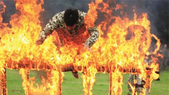 Bài tập hàng ngày của các chiến sĩ đặc công