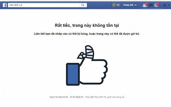 vợ đại gia Chu Đăng Khoa khóa facebook 0