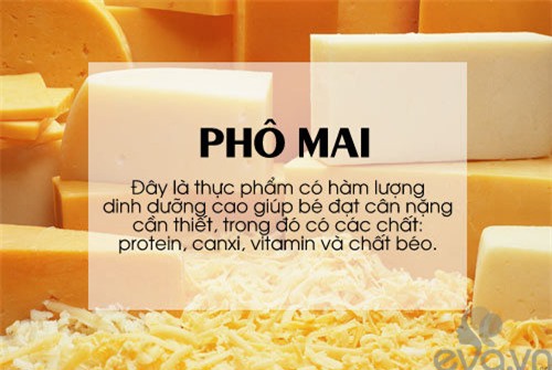 'thuc pham vang' cho be can tang can, chong lon - 4