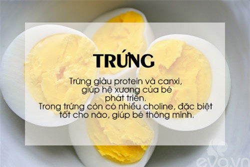 'thuc pham vang' cho be can tang can, chong lon - 10