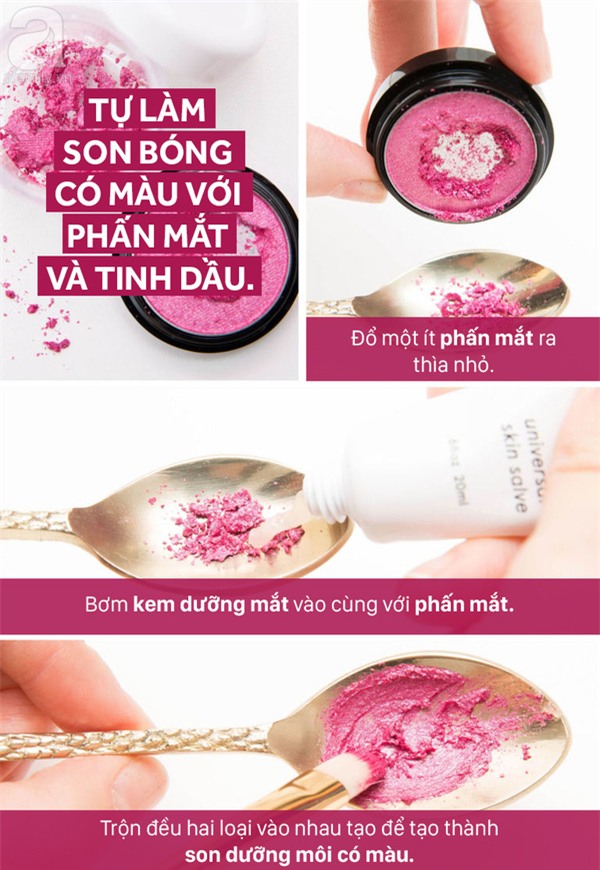 16 tuyệt chiêu giúp quý cô sử dụng mỹ phẩm hiệu quả hơn