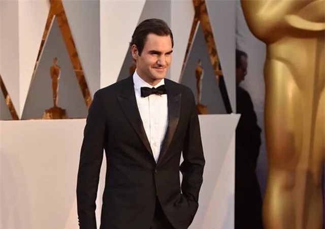 Federer bảnh bao dự lễ trao giải Oscar 2016