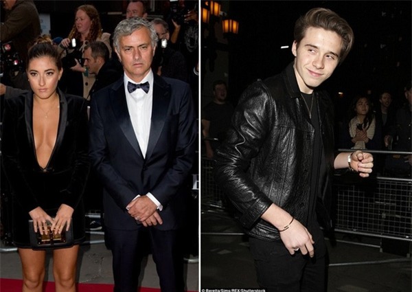 Brooklyn Beckham bị đồn yêu con gái Mourinho - Ảnh 2.