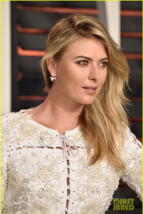 Maria Sharapova, Oscar, búp bê Nga, quần vợt, hoa khôi quần vợt, Maria Sharapova khuấy đảo bữa tiệc Oscar